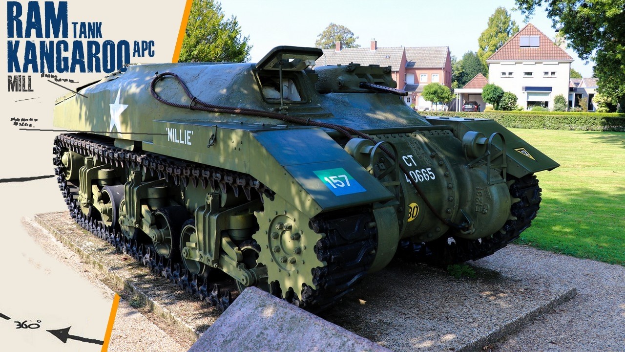 Ram Kangaroo APC - Walkaround - Monument Mill.