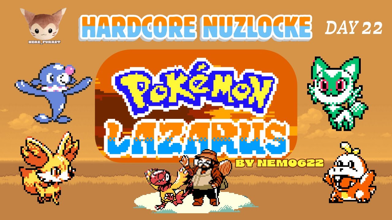 DAY 22 - POK&Eacute;MON LAZARUS, Brand New by Nemo622! HARDCORE NUZLOCKE (Attempt 19)