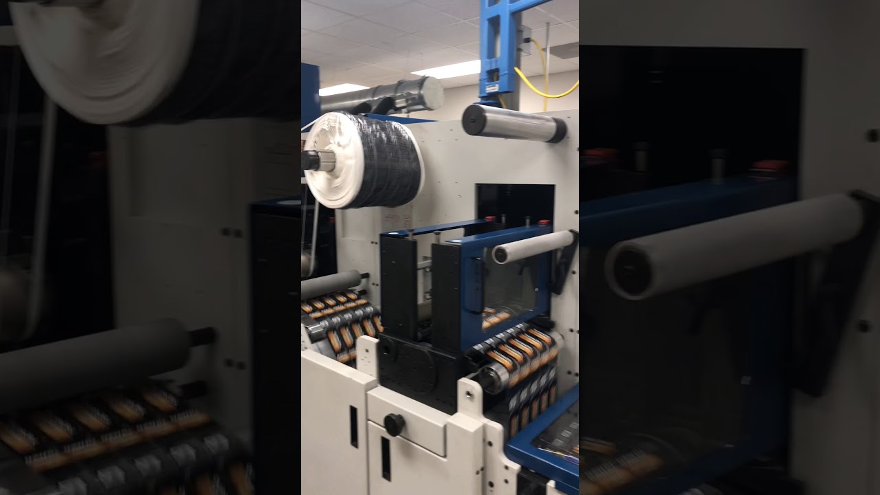 Battery Labels Printed on Domino Digital Press