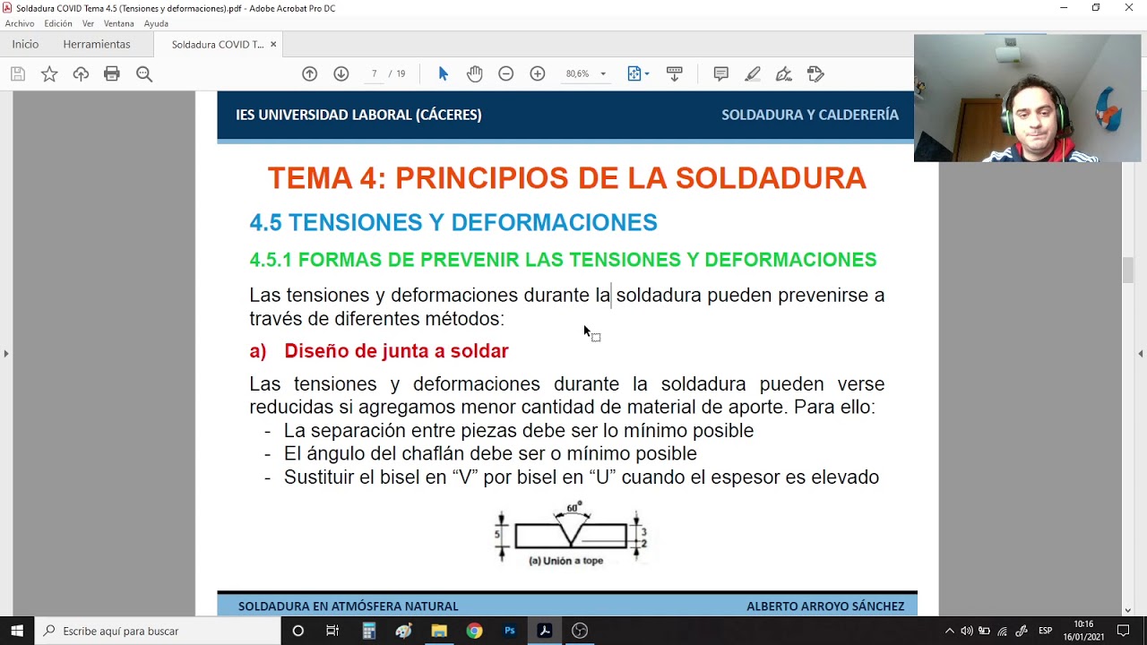 Soldadura COVID - Tema 4.5: Tensiones y deformaciones