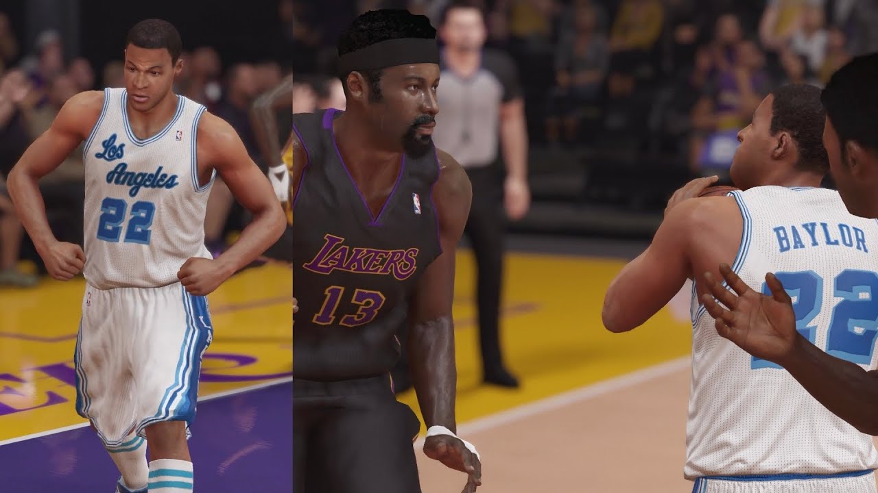 NBA 2K14 PS4 My Team - Baylor Dunks on Wilt!