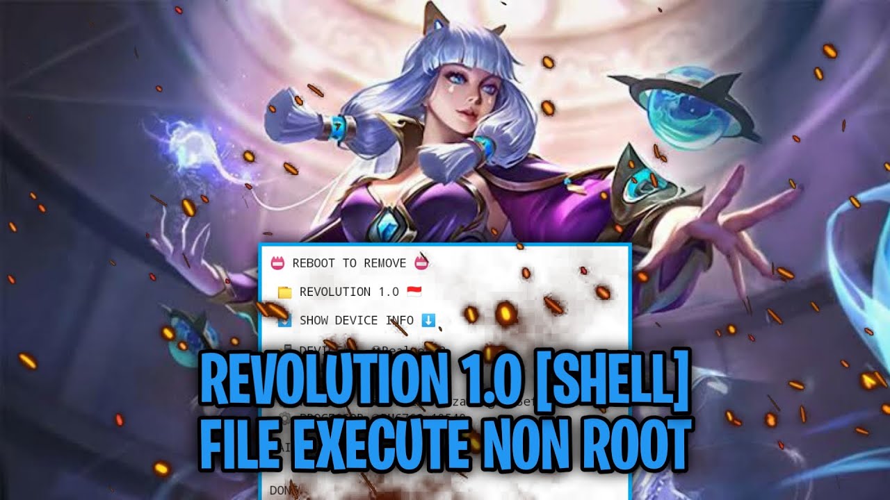 REVOLUTION 1.0 TWEAKS || MODULE TANPA ROOT YANG COCOK BUAT BAR BAR - @rikjo99