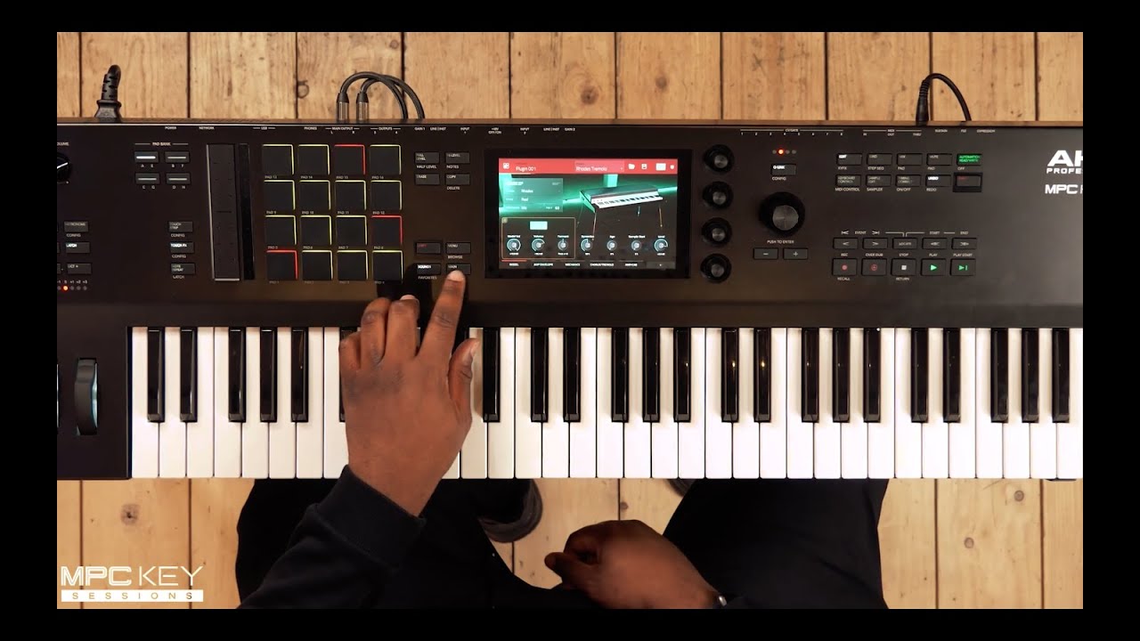 MPC Key 61 Lo-fi Beat Making | Sessions w/ Mike Patrick