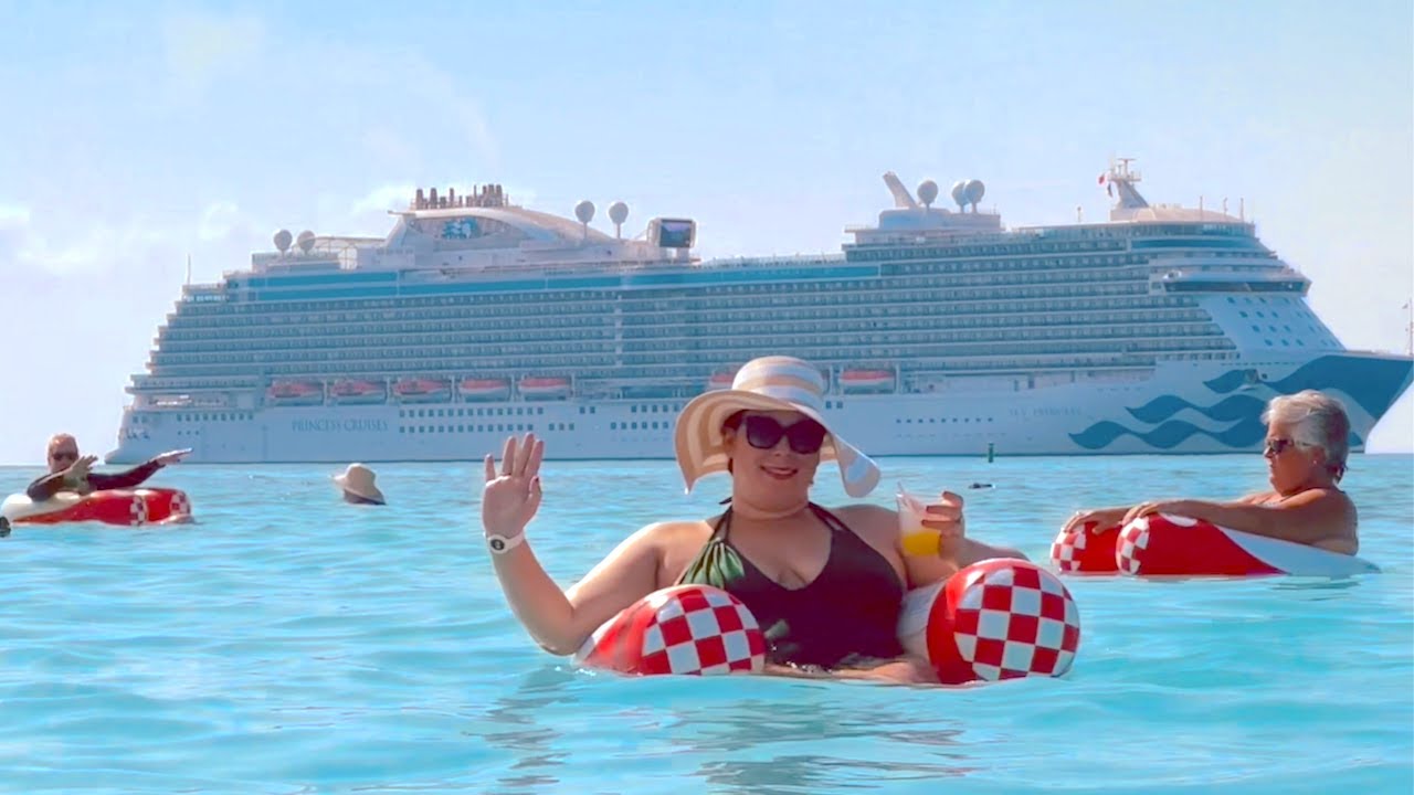 Beach Day At Princess Cays - Sky Princess Cruise