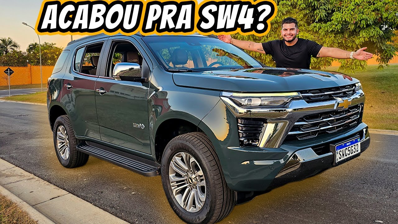 Chevrolet Trailblazer 2025 - T&aacute; mais POTENTE, BONITA e custa MUITO MENOS que Toyota SW4