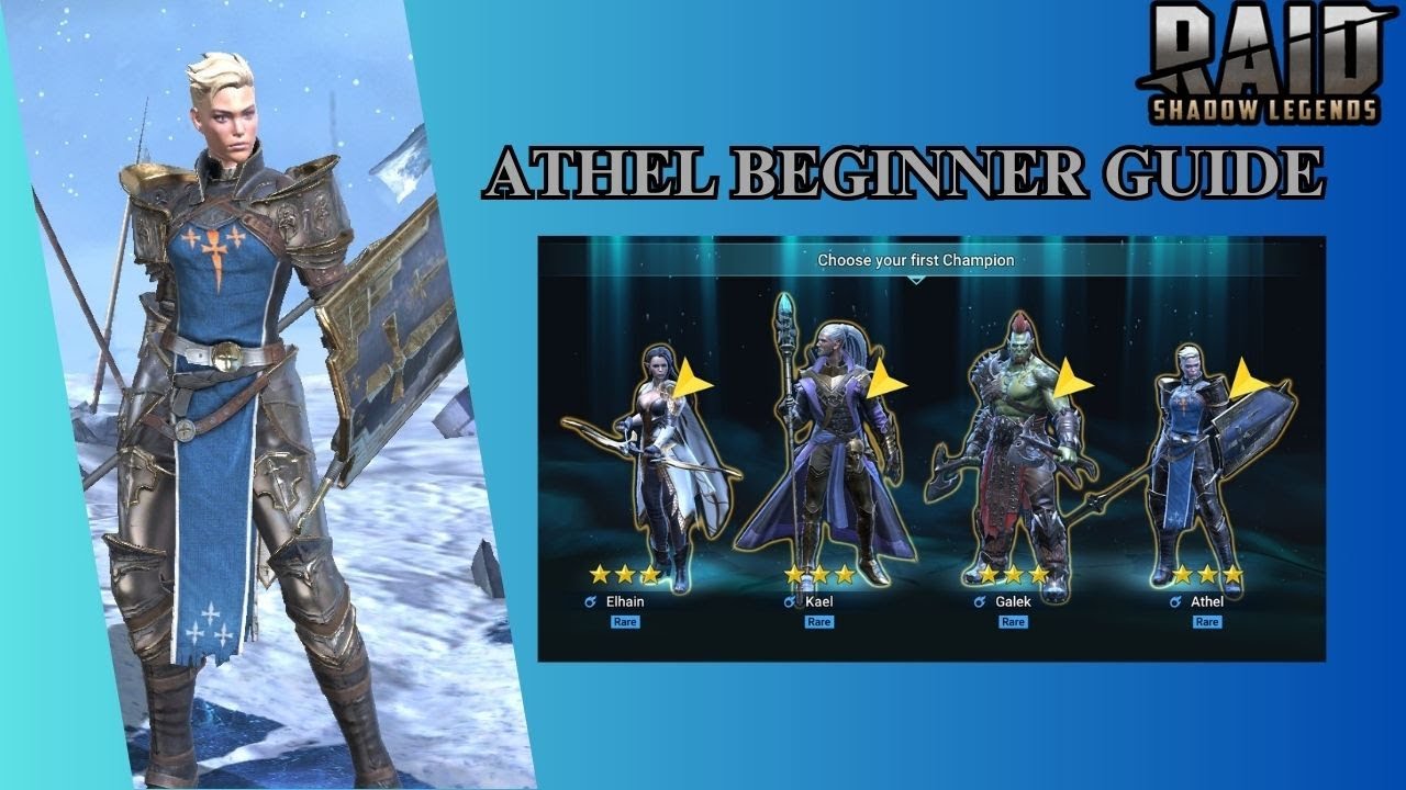 Athel, The Sacred Paladin - Raid: Shadow Legends {Beginner Guide}