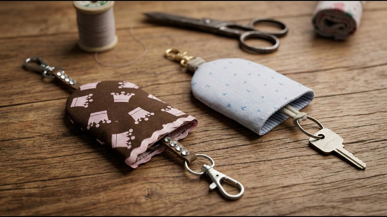 KEY HIDER KEYCHAIN - DIY, STEP BY STEP