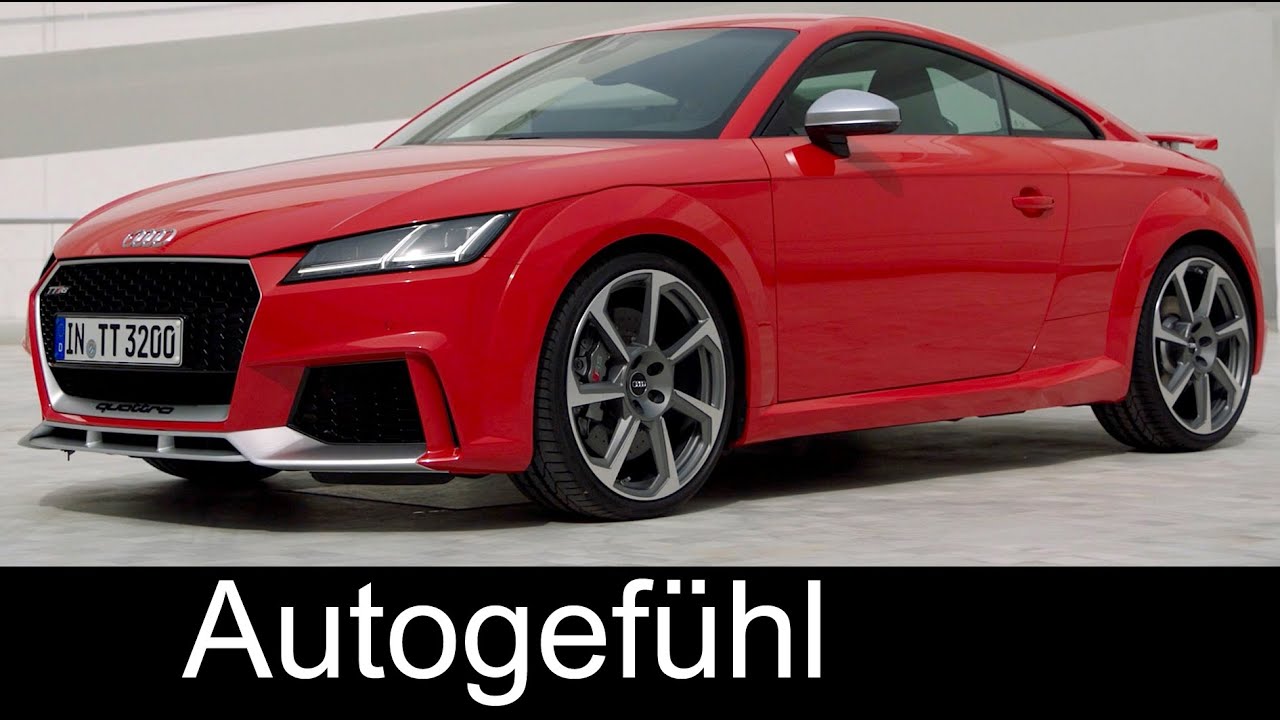 All-new Audi TT-RS Coupé & Roadster Sound, Premiere, Exterior/Interior Preview neu