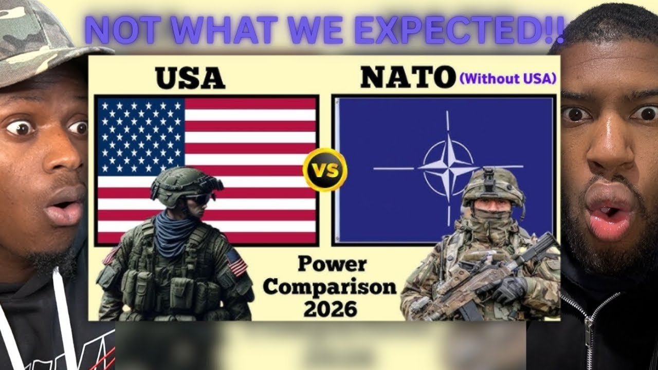 🇬🇧BRITS REACTS TO - NATO vs USA: Military Power Comparison 2026 | Who Is Stronger?