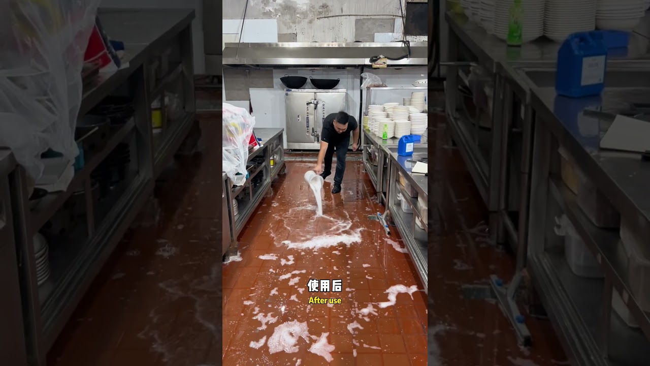 Anti-slip material to solve the problem of tiles being slippery when exposed to water or oil