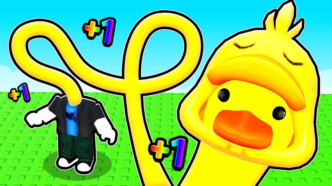 Roblox Но моя ШЕЯ РАСТЁТ КАЖДУЮ СЕКУНДУ!