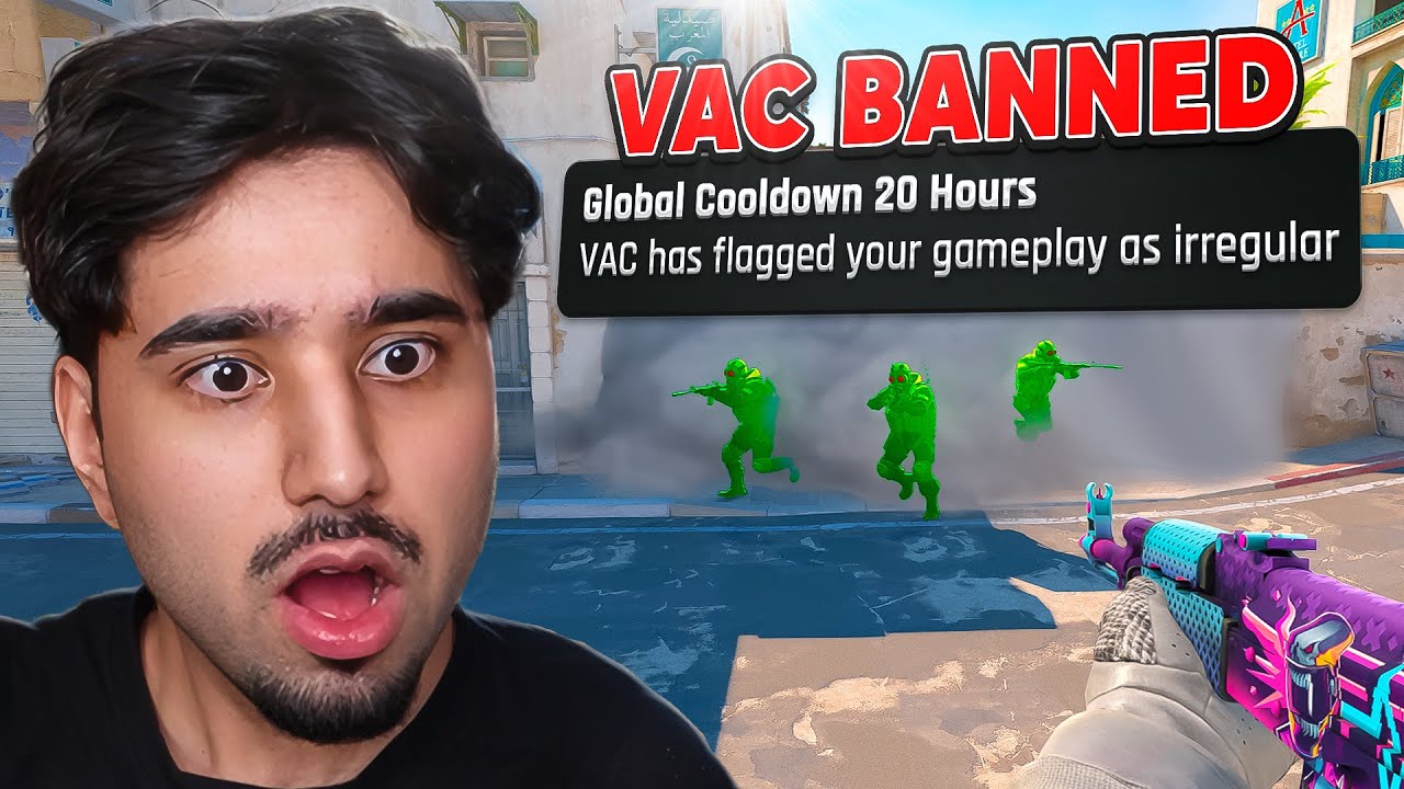 I JUST GOT VAC BANNED AGAIN...