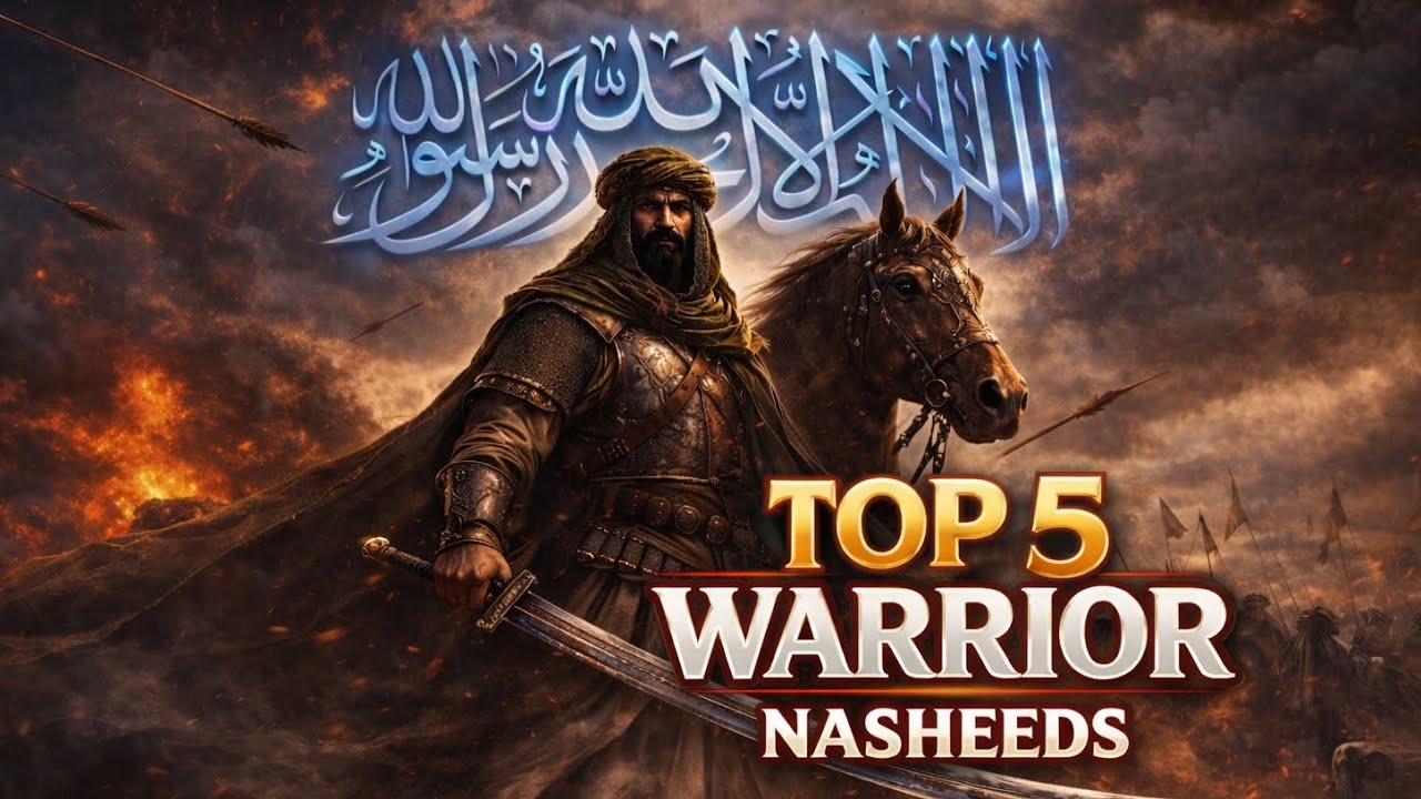 Top 5 Muslim warrior nasheed | la ilaha illallah-sawarim -Jundullah-maden kal -The way of the tears
