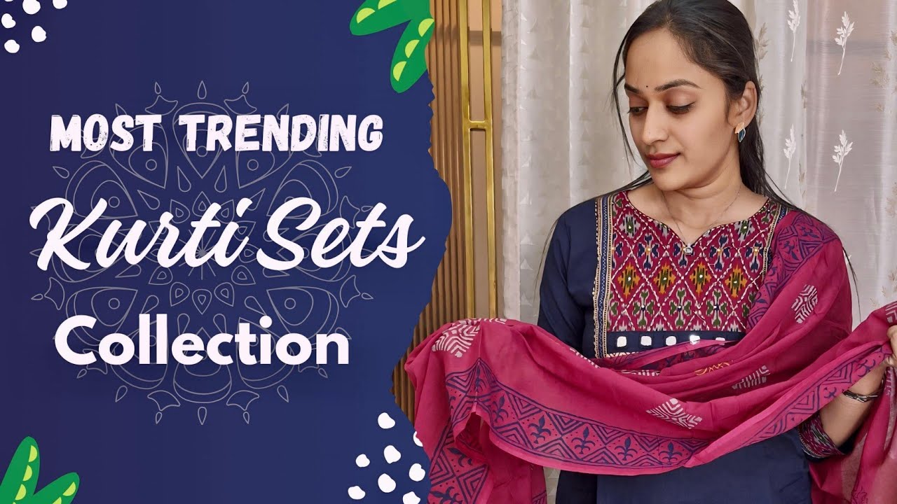 Trending Collections || Kurti Sets Designs || To Order WhatsApp 9000486535