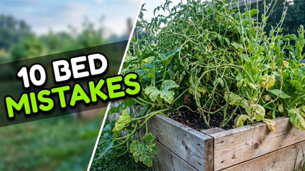 10 Raised Bed Mistakes I Made So You Don't Have To