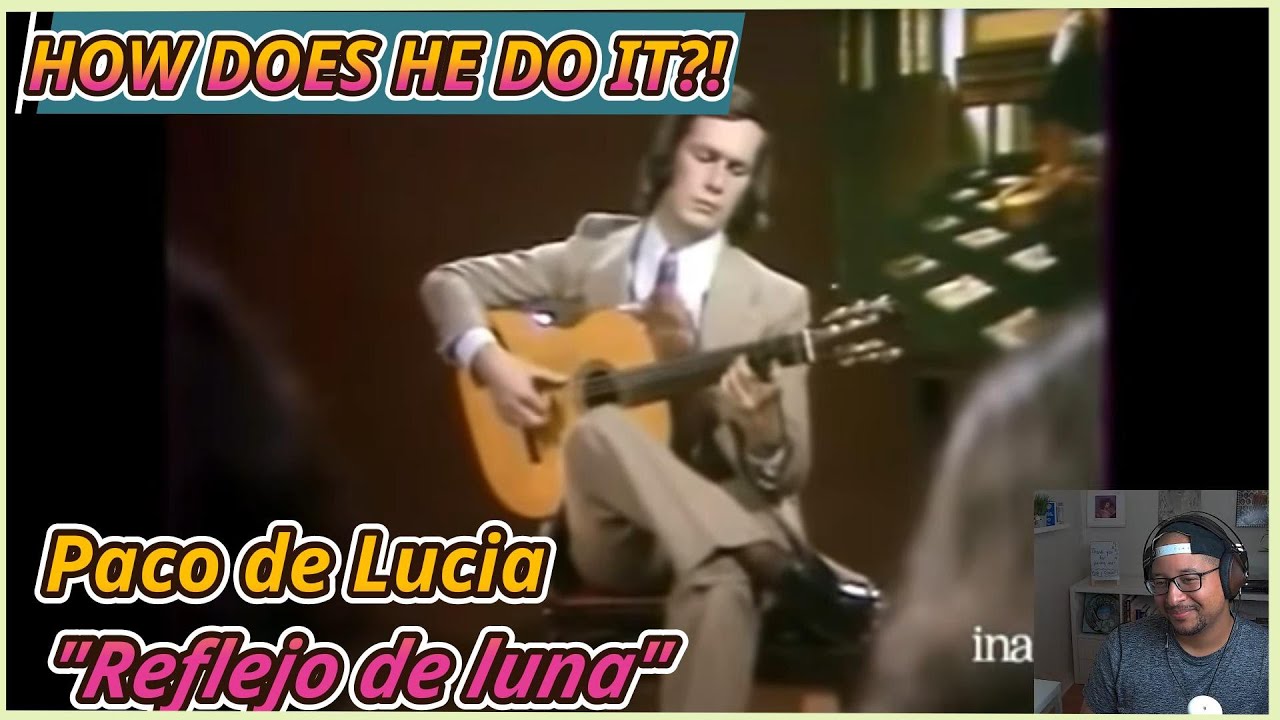 Paco de Lucia- Reflejo de luna LIVE REACTION AND REVIEW