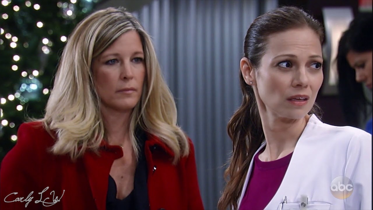GH: Carly Scenes on 12/8/17 Part 1