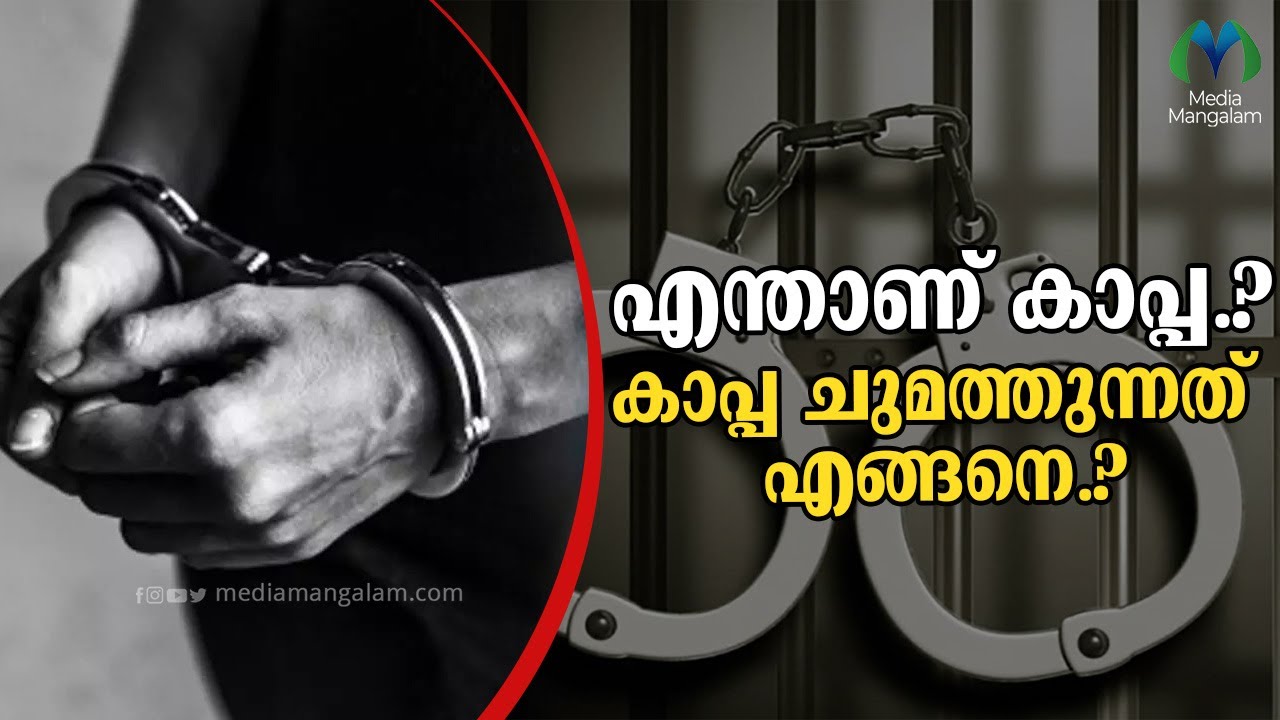 എന്താണ് കാപ്പ നിയമം.? | kappa