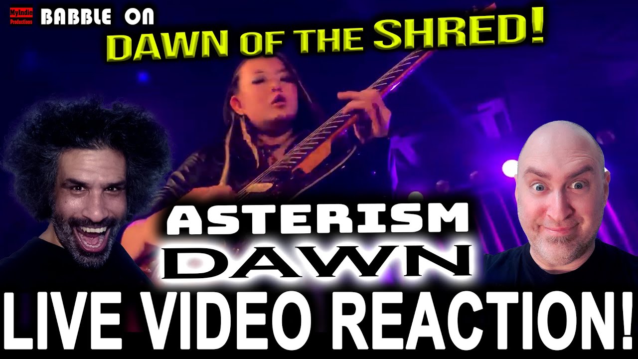 ASTERISM - DAWN (Live) Music Video Reaction (Japanese Instrumental Metal Band) FIRST-TIME REACTION!!