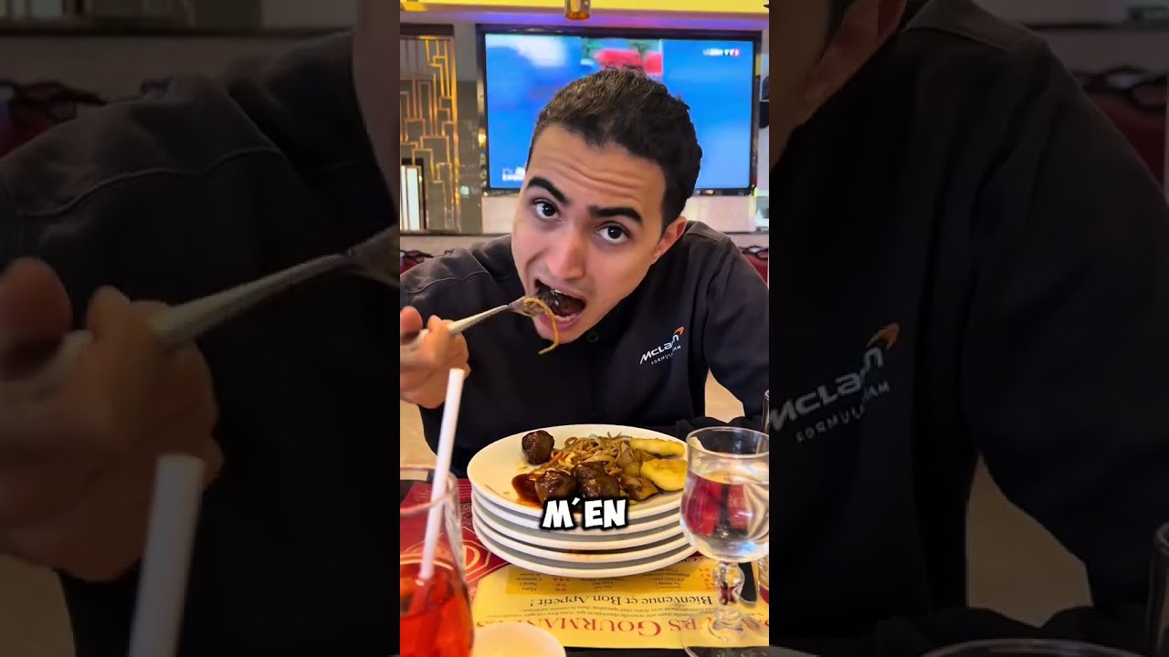 *Je mange au chinois à volonté*