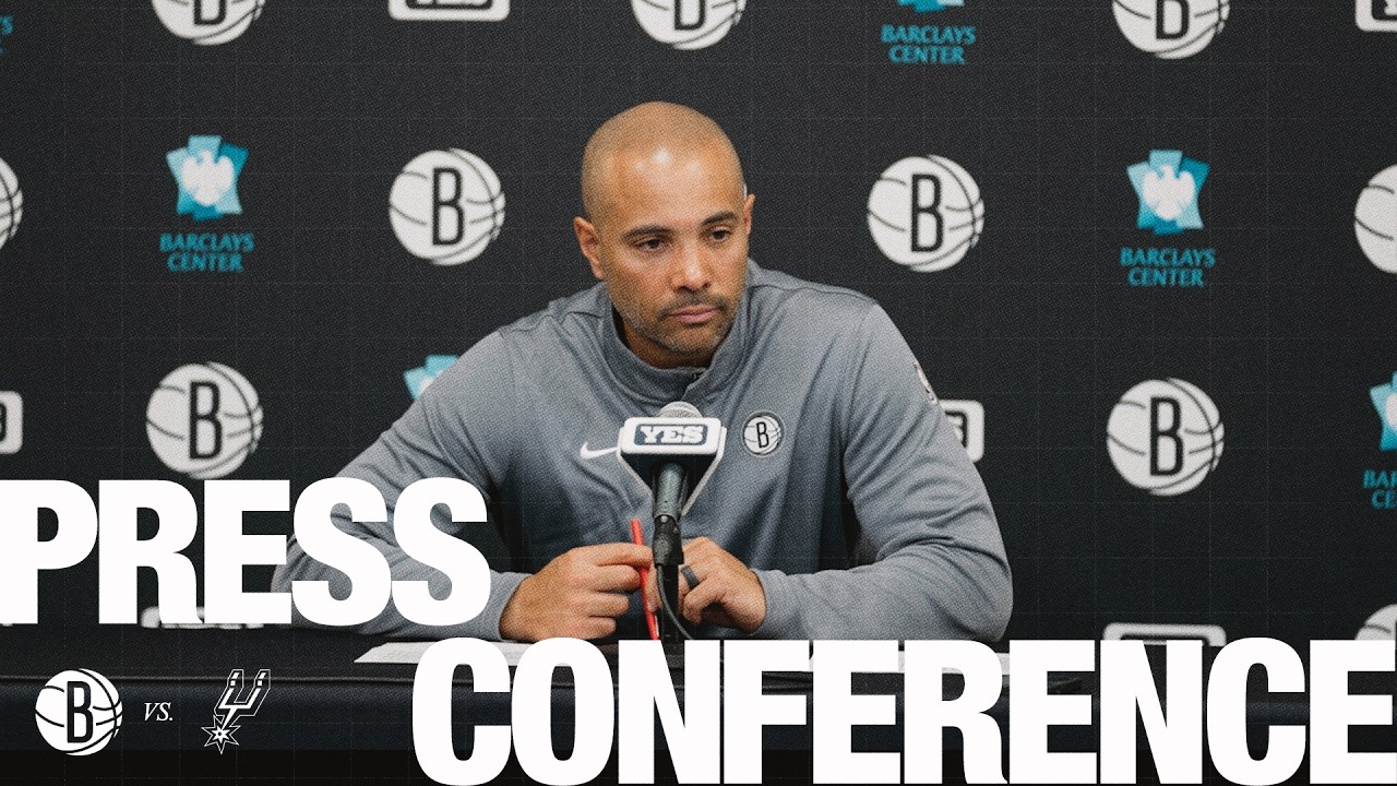 Jordi Fern&agrave;ndez and Day'Ron Sharpe Postgame Press Conferences vs San Antonio