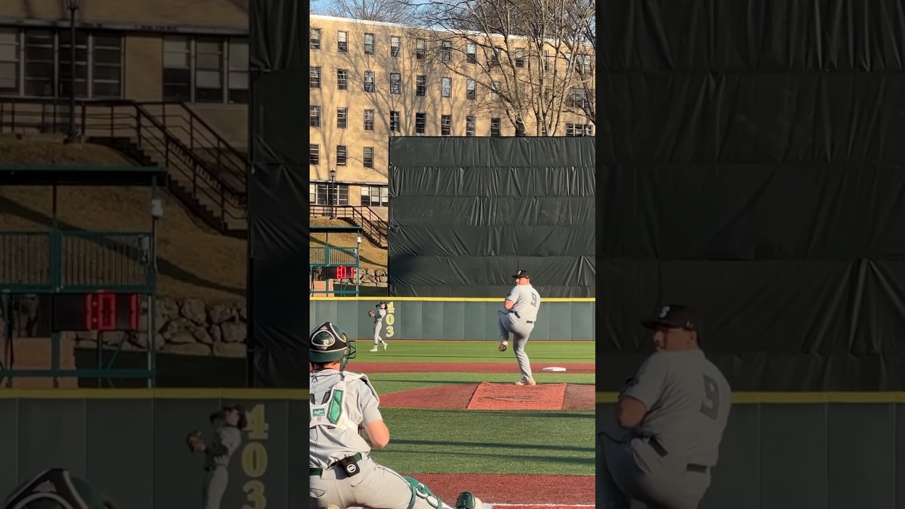 🎥 D1 SIENA COLLEGE JOE LAUER UP TO 93mph today w/upper 70s SL