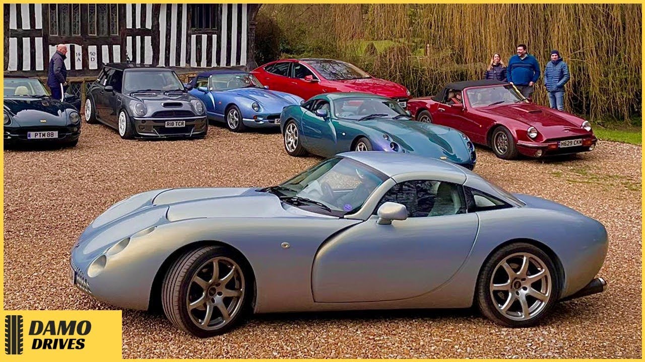 TVR and Mini road trip to find  an old Barn - Incredible Vintage Car collection