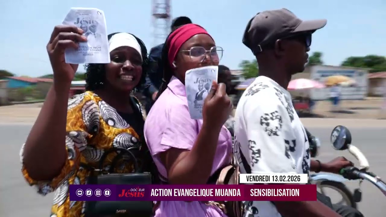 SENSIBILISATION ACTION EVANGELIQUE A MUANDA / 13.02.2026