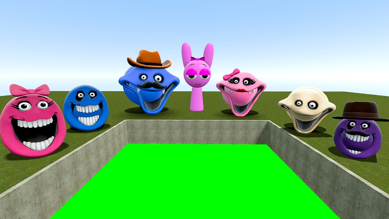 SPARTAN SOLDIER KICKING HUNGRY WORMS FROM BOU'S REVENGE Of POU Gmod