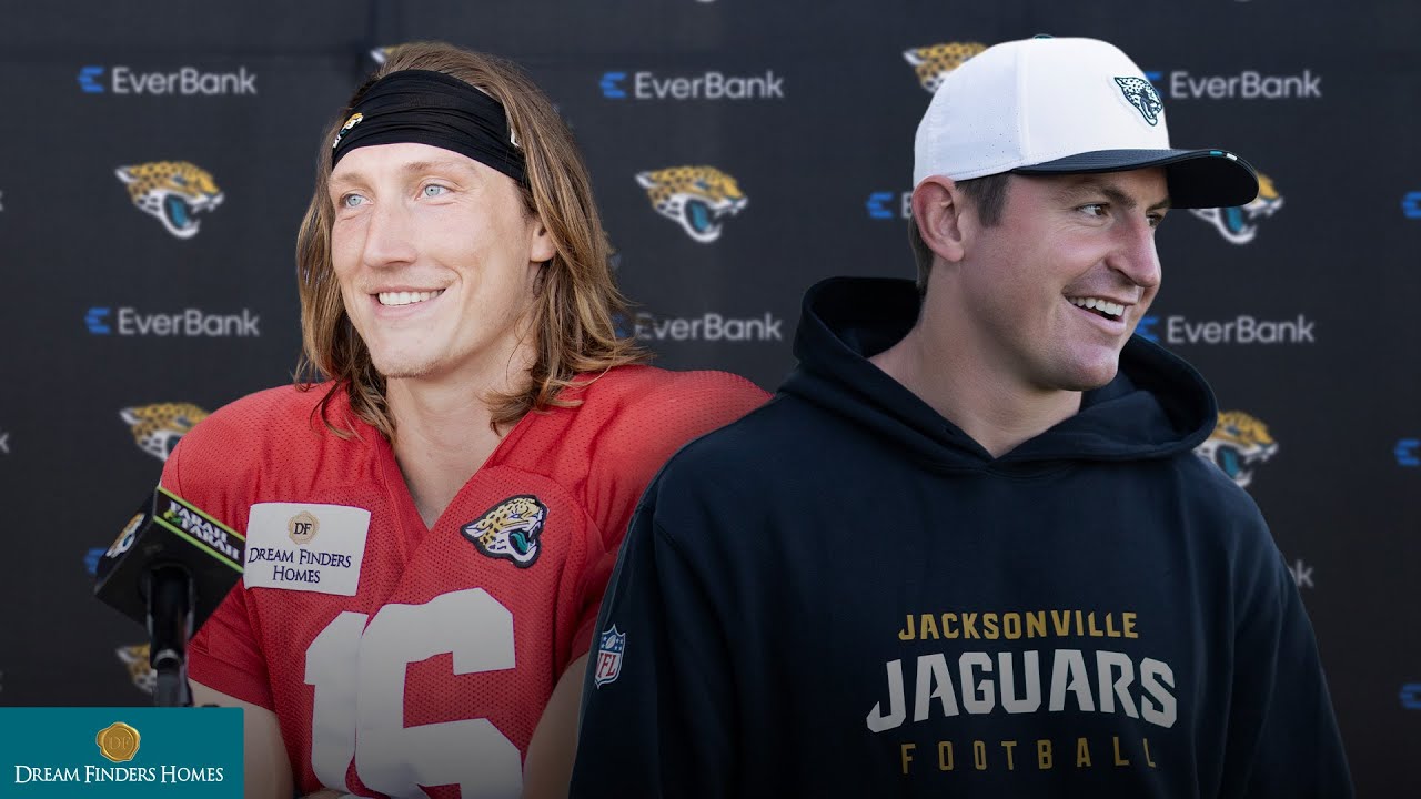 Grant Udinski & Trevor Lawrence on Playing Time, Offense Chemistry | Jacksonville Jaguars