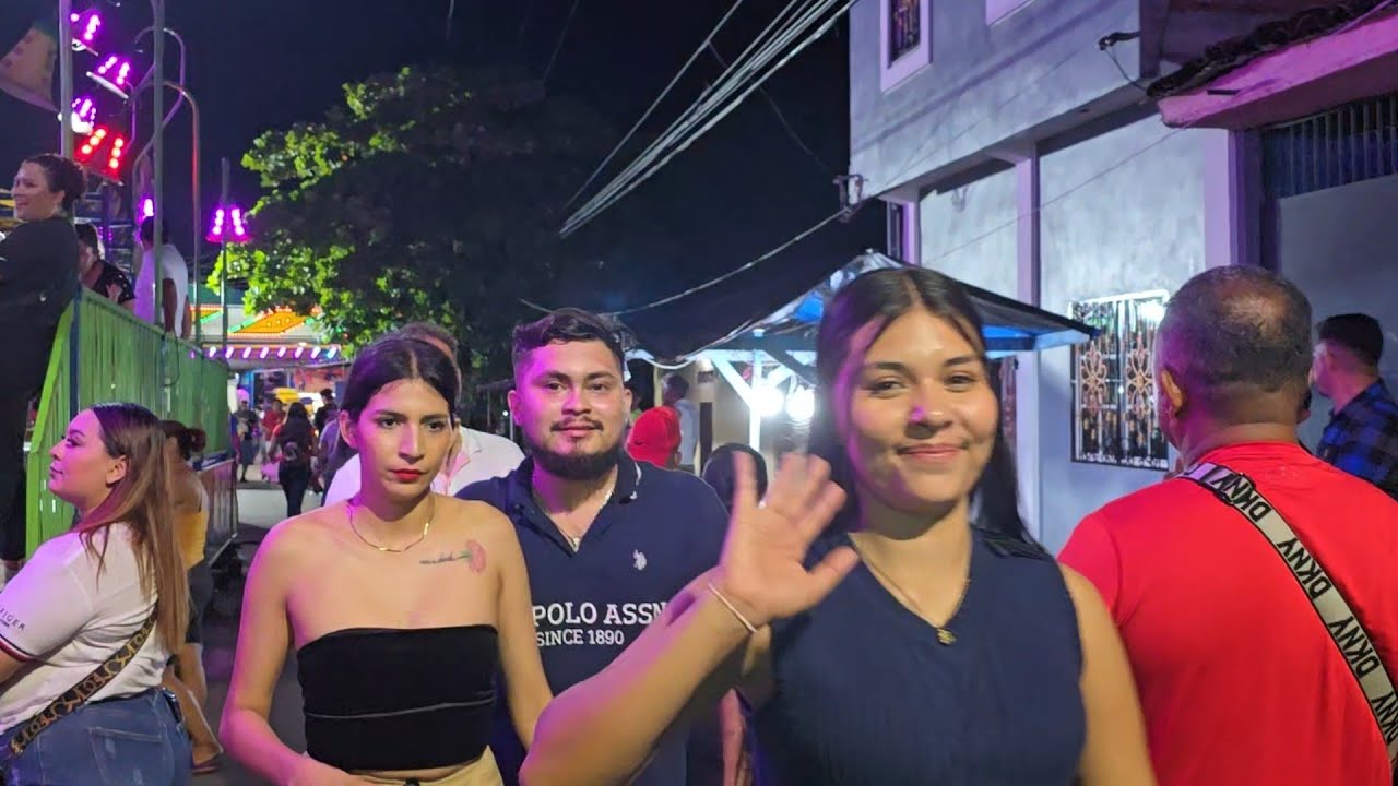 Feria🎡y Fiestas patronales en Santa Rosa De Lima