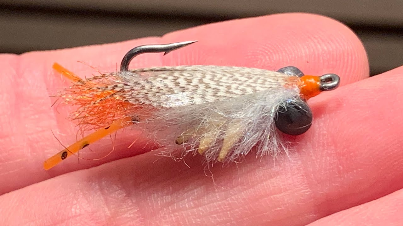 Sandy’s Crabby Patty - FLY tying tutorial, sand crab or mole crab imitation - McFly Angler