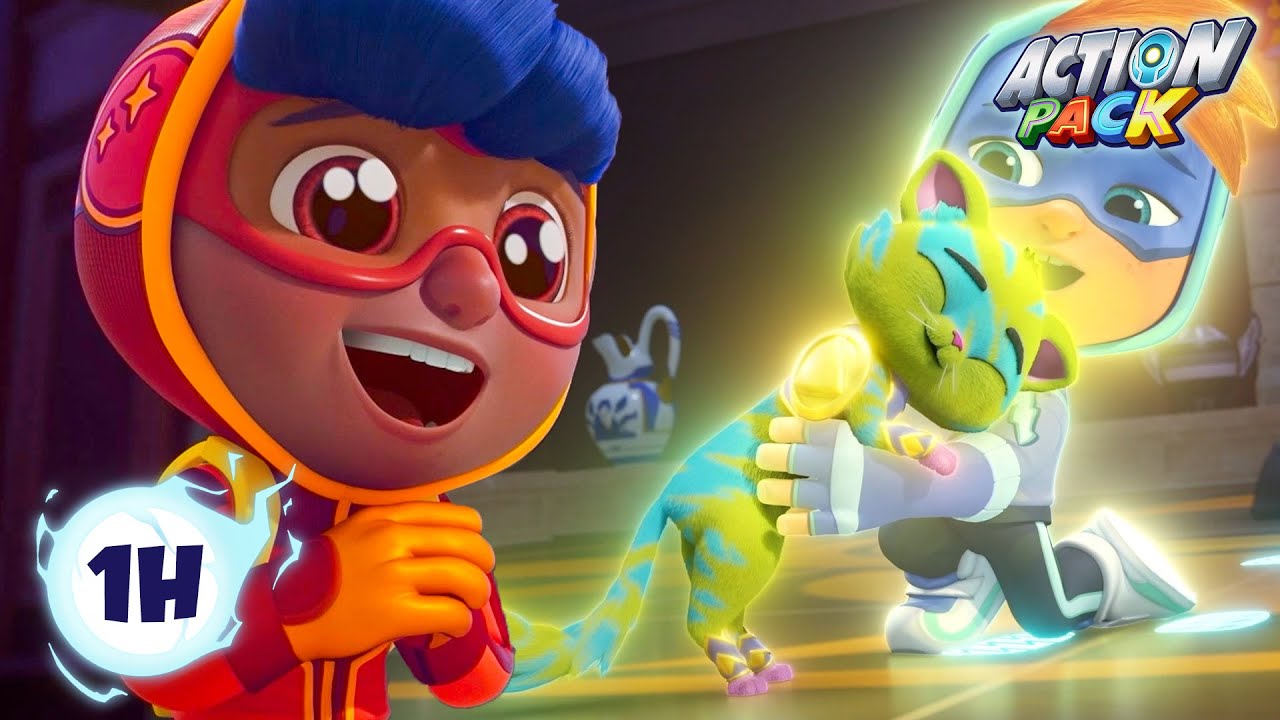 Chat Magique Adorable⚡🦸🏼‍♂️ Action Pack Français Épisode Complet | Dessin Animé Pour Bébé