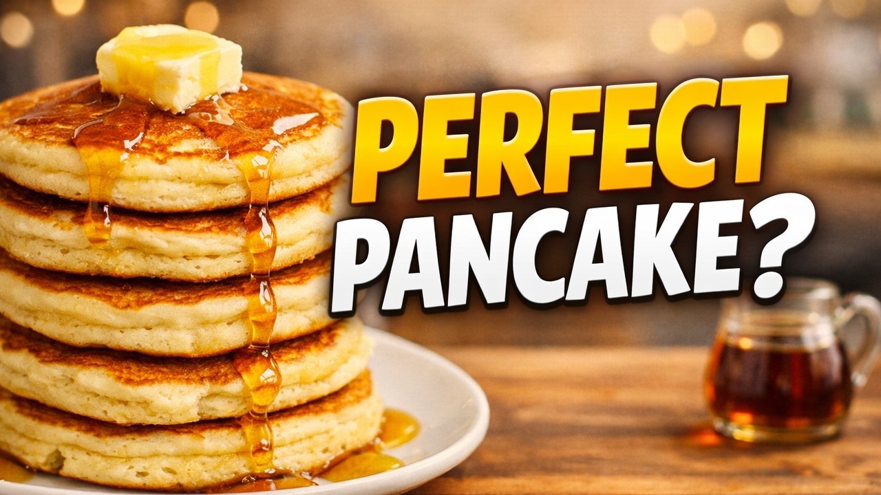 The Quest for the Perfect Pancake 🥞 | Fluffy, Golden & Delicious