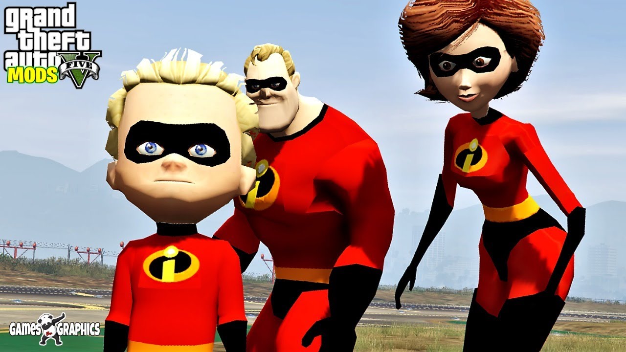 GTA 5 THE INCREDIBLES: SNAPPING 100 NECKS (2021) GTA 5 PC MODS
