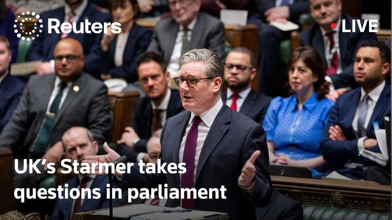 LIVE: British Prime Minister Keir Starmer takes questions in parliament
