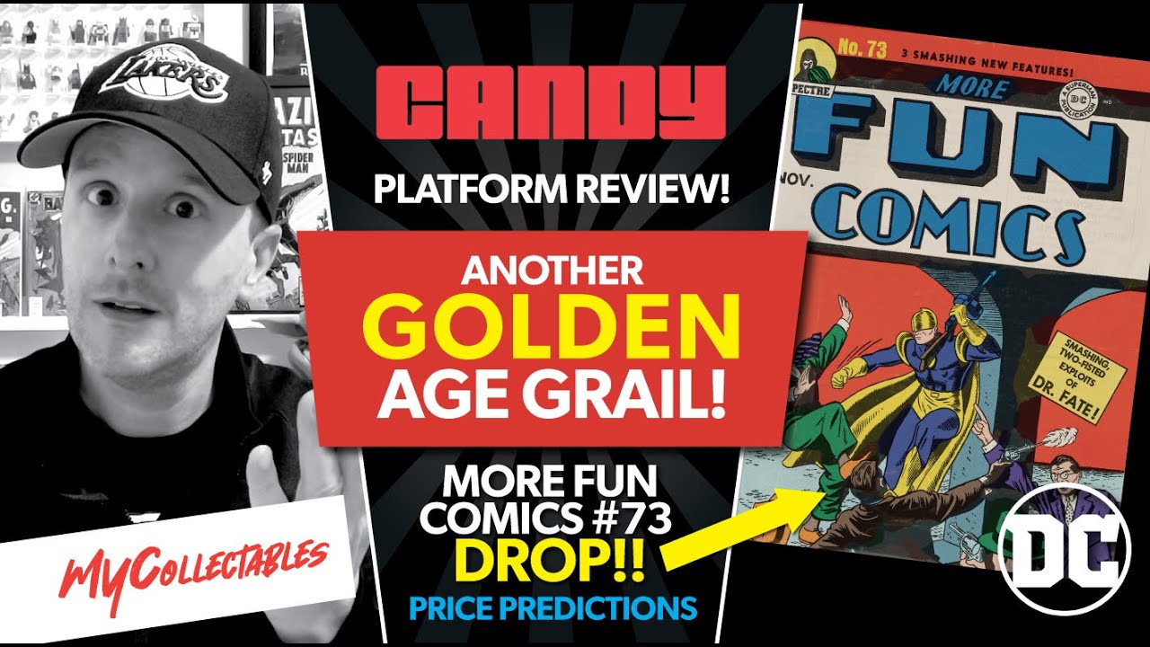 More Fun Comics #73 Drop on CANDY Digital! Platform and Drop Review! GRAIL!