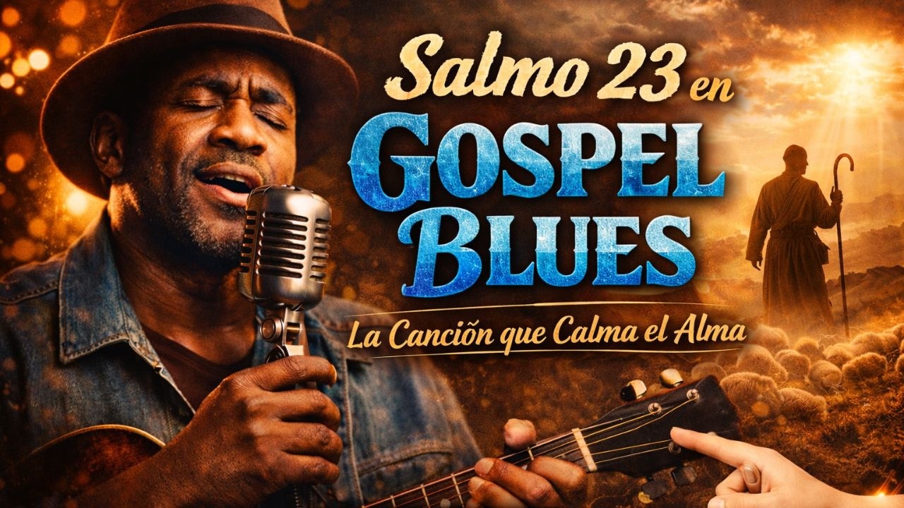 Salmo 23 como nunca lo has escuchado: Una versión emotiva de Gospel Blues