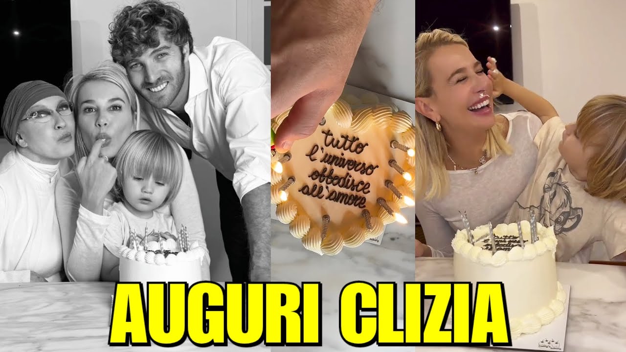 Clizia Incorvaia compie gli anni I primi festeggiamenti a Casa in famiglia e con Eleonora Giorgi
