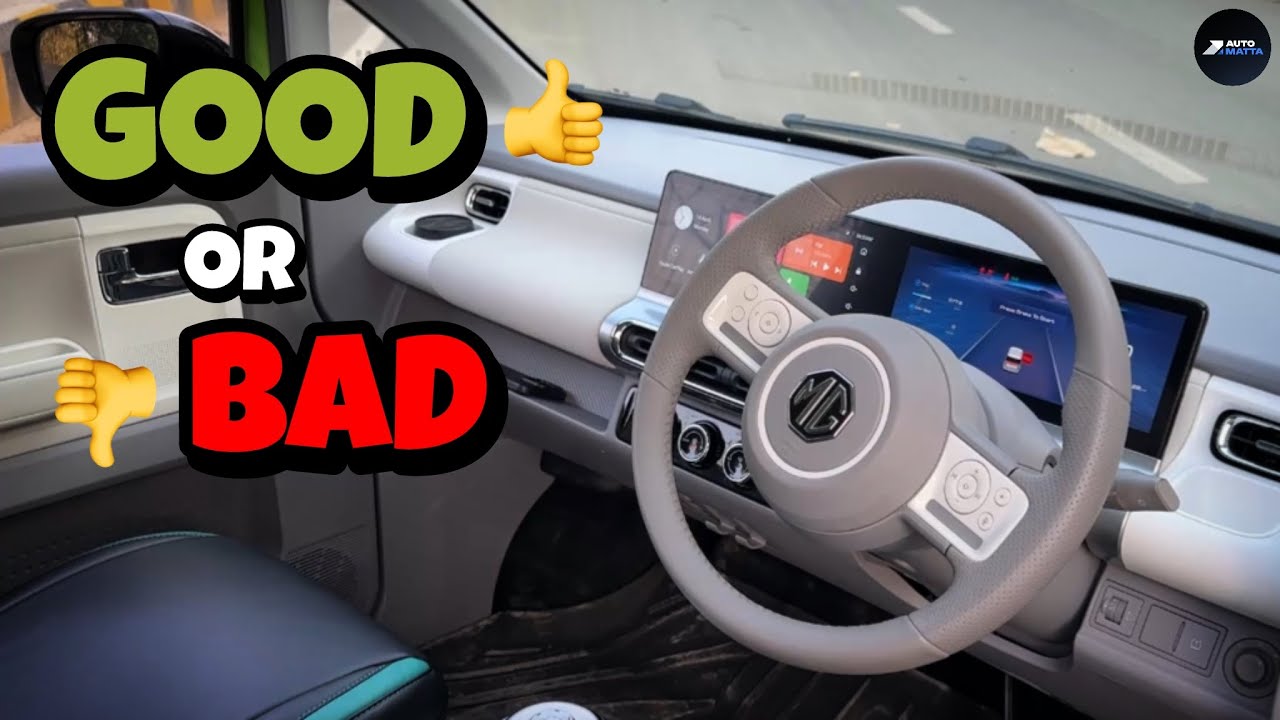 MG Comet EV Infotainment & Cluster features @MGMotorIndia  | AutoMatta