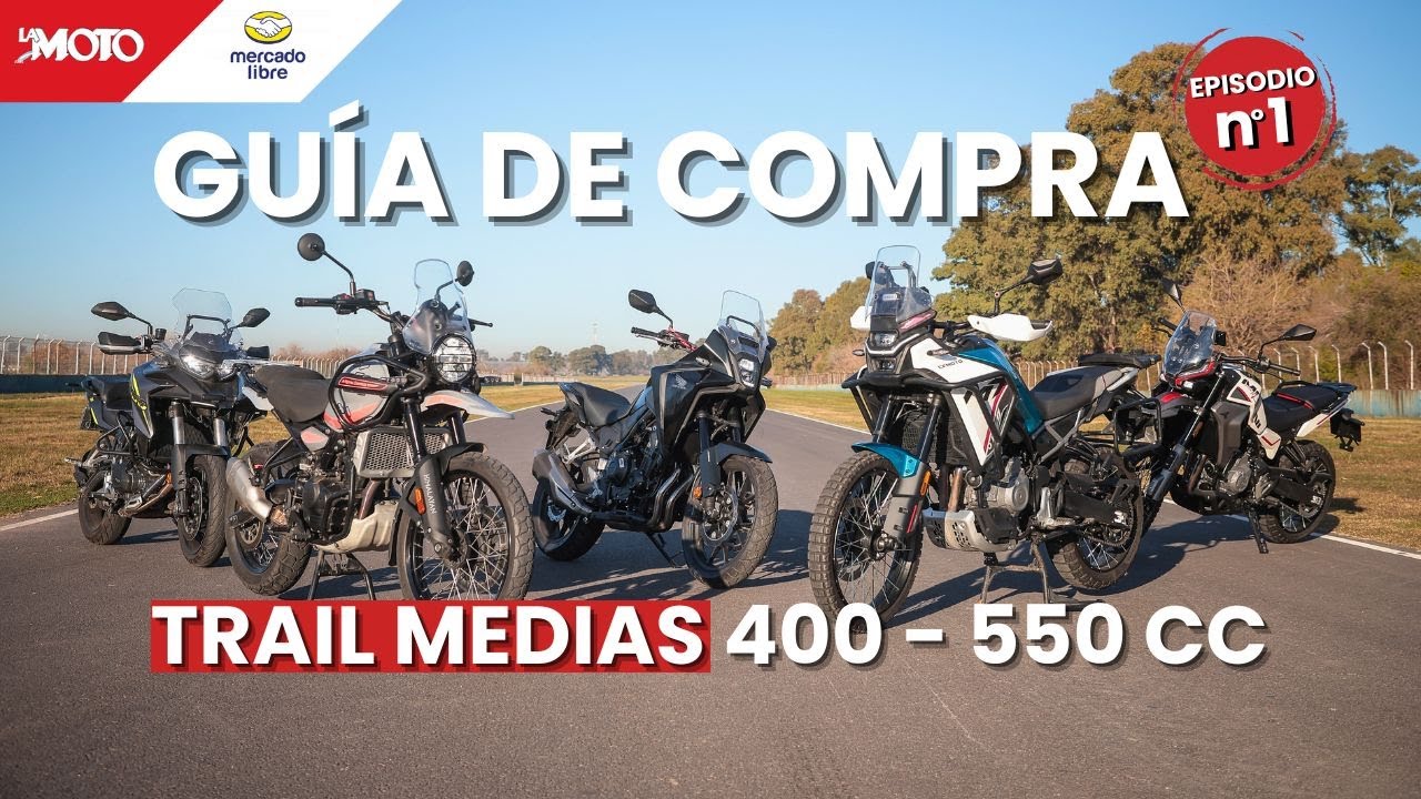 GUÍA DE COMPRA TRAIL MEDIAS - EPISODIO 1 | Honda, CFMoto, Royal Enfield, Moto Morini y QJMotor
