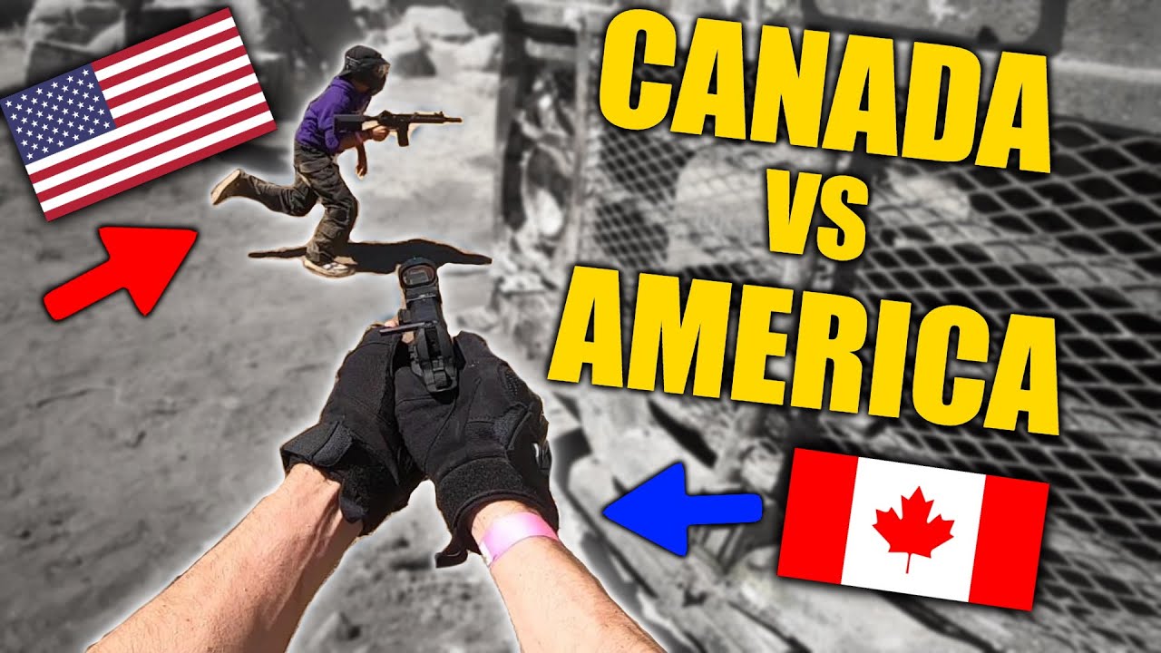 Canadian VS Americans in Airsoft ( It went how you expect )