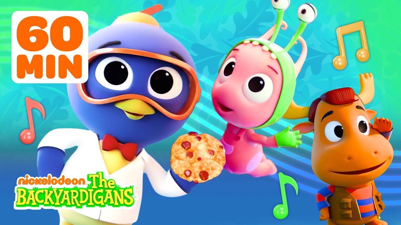 Backyardigans Build a Robot On a Rampage & Sing Castaways + MORE Songs! | The Backyardigans