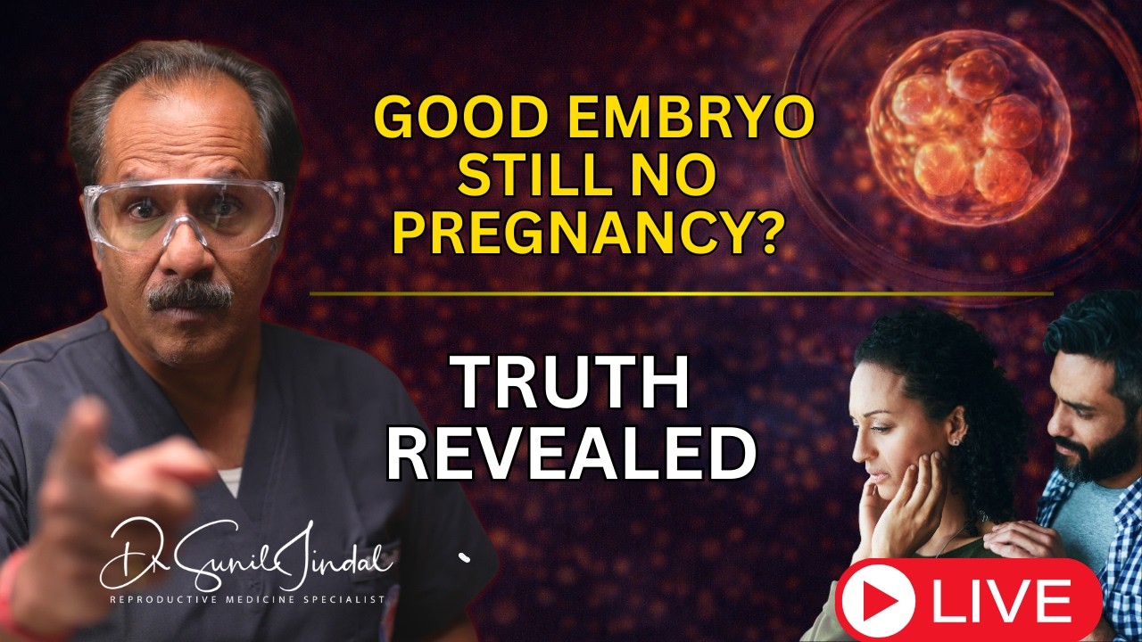 Embryo ‘Good’ Hai… Phir Bhi Pregnant Nahi? 🤯 The Implantation Truth Nobody Explains 📱