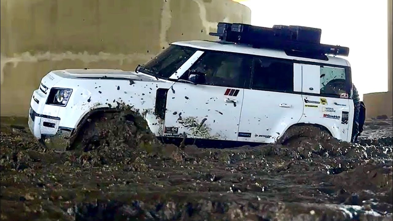 1/10 Scale Land Rover New Defender d110 Element Enduro IFS2 Sand & Mud Off-Road Driving 4X4 RC Car
