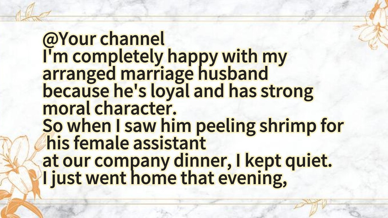 I'm completely happy with my arranged marriage husband