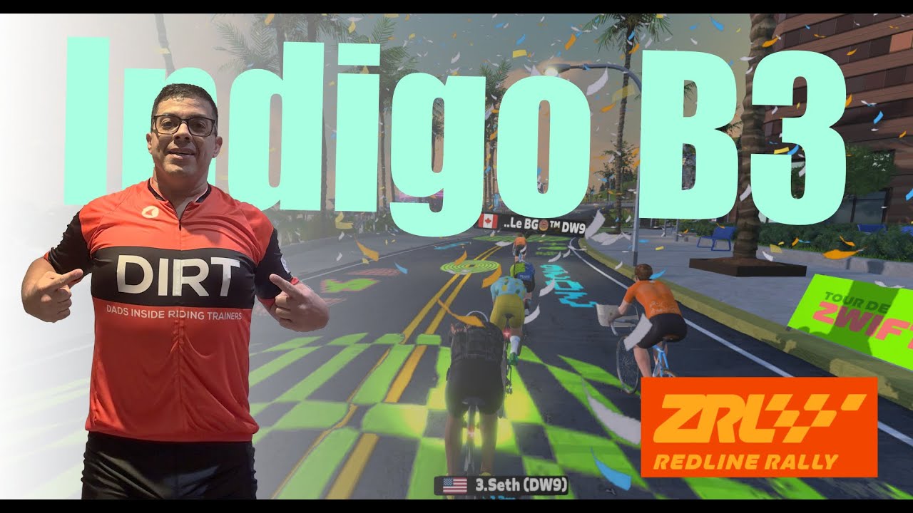 Zwift Racing League: Redline Rally - Open Indigo League B3