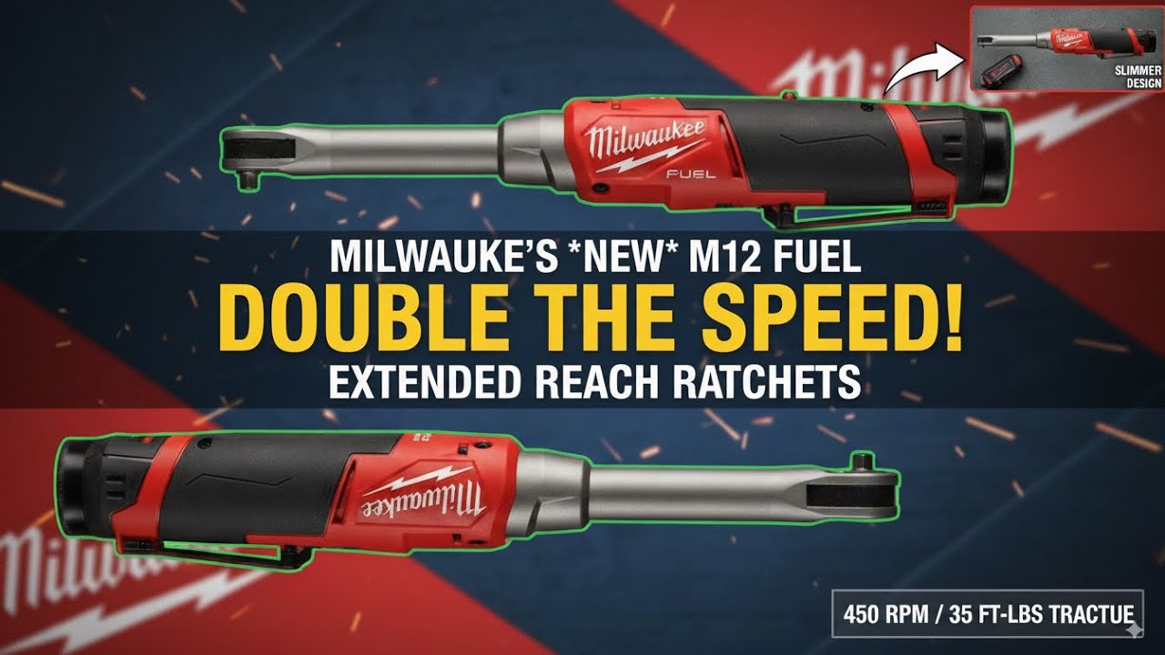. Milwaukee Just Upgraded Their Ratchets &mdash; And They&rsquo;re Insane! 🔥