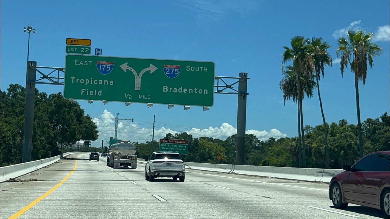 🌴 St Petersburg  🌴Florida 🌴 Interstate 275  🌴