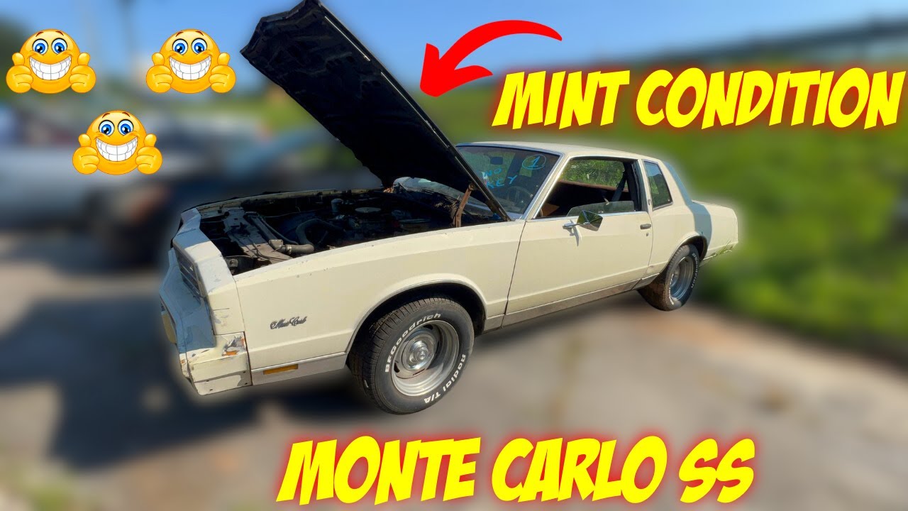 $1600 For This 1986 Monte Carlo SS At This Public Auction Where Anyone Can Bid